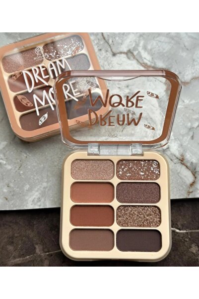 shop 8li Far paleti kahve tonları
