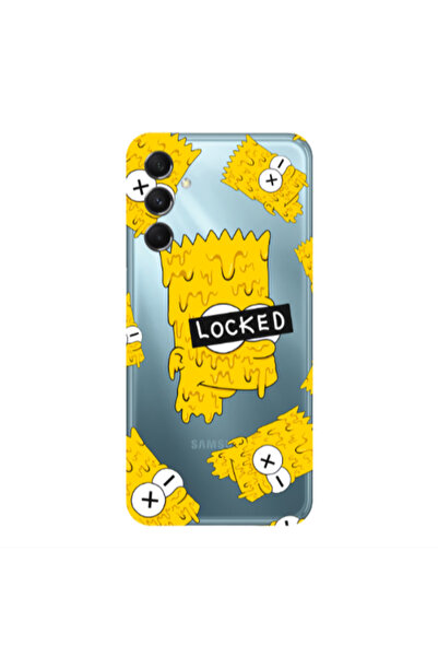 Other Samsung M34 Bart Simpson Transparent Silicone TPU Θήκη