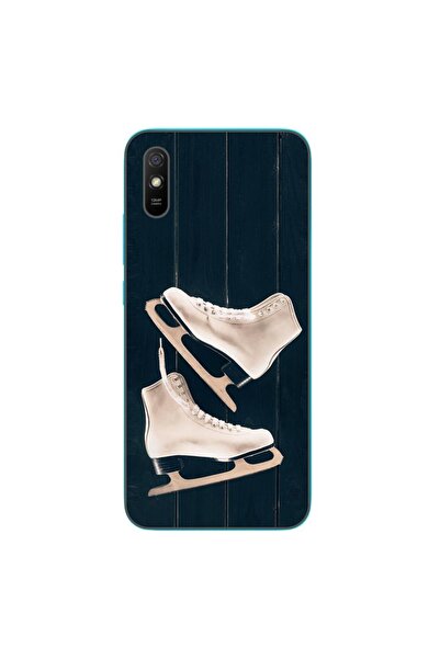 OEM Case compatible with Xiaomi Redmi 9A Silicone Gel Tpu Model Ice Blades