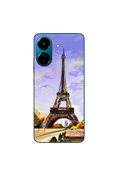 OEM Husa compatibila cu Xiaomi Redmi 13C 4G Silicon Gel Tpu Model Desen Turnu...