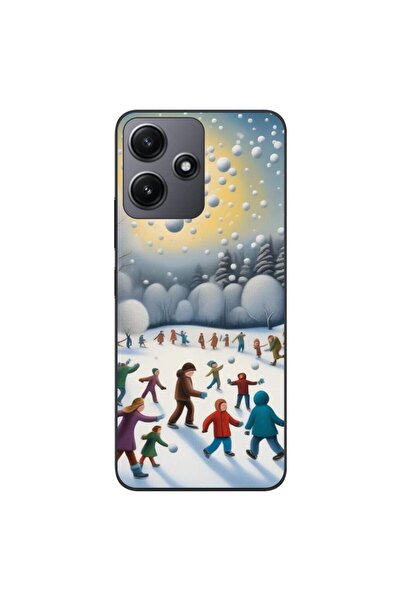 OEM Θήκη συμβατή με Xiaomi Redmi 12 5G από σιλικόνη gel TPU με σχέδιο Παιδιά ...