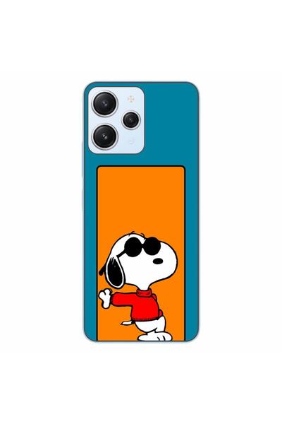 OEM Husa compatibila cu Xiaomi Redmi 12 4G Silicon Gel Tpu Model Snoopy