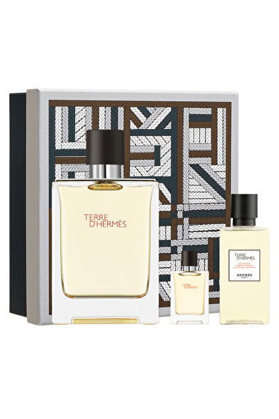 Hermes TERRE D`HERMÈS ΣΕΤ ΔΩΡΟΥ EAU DE TOILETTE 100ML ΚΑΙ ΜΙΝΙΑΤΟΥΡΑ 5ML ΚΑΙ ...