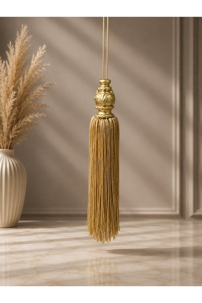 Halis Ticaret Premium Furniture Handle Tassel 39 cm |   Wardrobe Cabinet Drawer Console Decorative Tassel |   6 Color Options