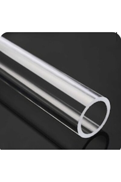 TUES TİCARET05 AKRELİK ŞEFFAF BORU 20 MM DIŞ ÇAP 16 MM İÇ ÇAP SERT PLASTİK CA...