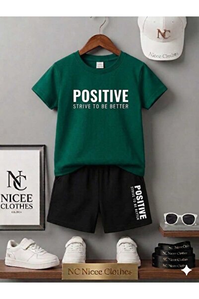 NC Nicee Clothes ΚΑΛΟΚΑΙΡΙΝΟ ΠΑΙΔΙΚΟ ΜΠΛΟΥΖΑΚΙ ΚΑΙ ΣΟΡΤΣ UNISEX (ΛΕΥΚΗ ΘΕΤΙΚΗ...
