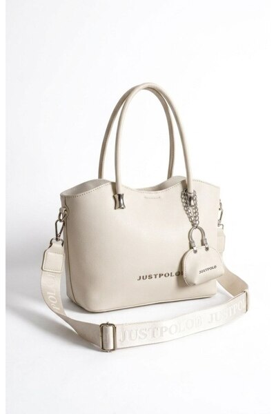 Just Polo Women's Original 4-Section Hand and Shoulder Bag