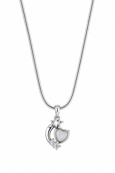 Jack Ferrero Women's colorfast steel necklace 50cm
