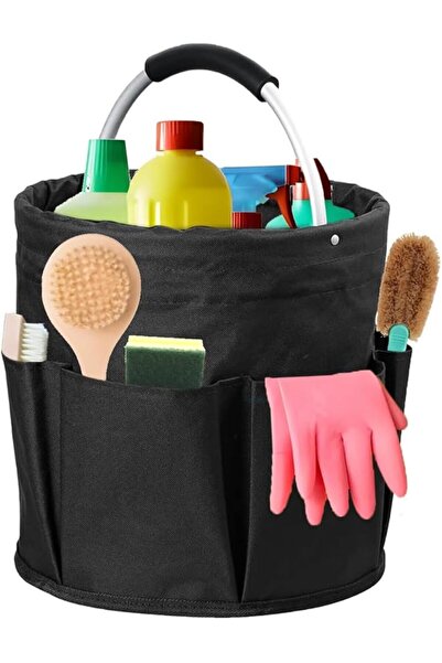 The Bros Cleaning Caddy with Handle 17L Cleaning Bucket Organiser Portable Mu...