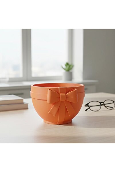 OEM Decorative Bowl with Bow Design, Small Objects Holder 15 cm