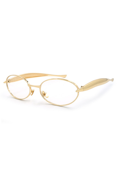 riverio Διάφανα/Χρυσά Unisex Γυαλιά Ηλίου, UV400