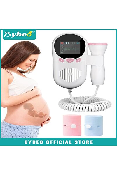 BYBEO جهاز دوبلر لقياس نبض الجنين، مراقب معدل ضربات قلب الجنين، كاشف معدل ضرب...