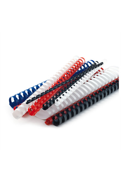 14mm Beyaz Plastik Spiral (8108) 100'lü