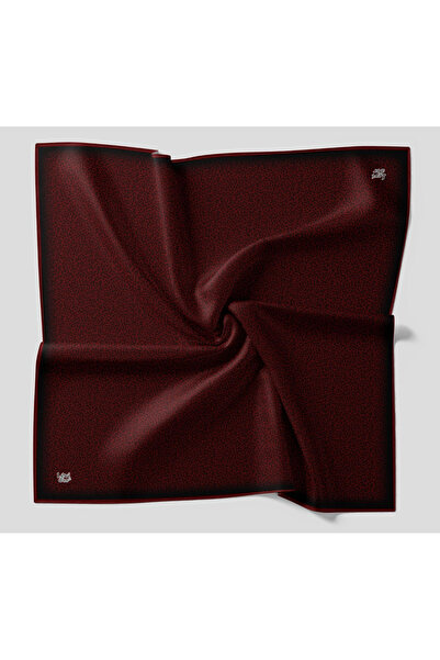 Levidor Crystal Scarf Sprout Pattern Burgundy