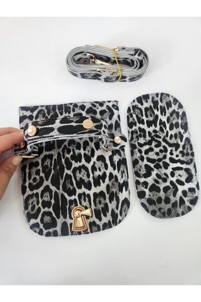 fundahobi Leopard Pattern Bag Cover Set 2
