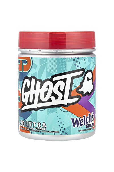 Ghost Intra-workout, Ghost, Intra EAA BCAA Hydration, 410 grame, aromă de str...