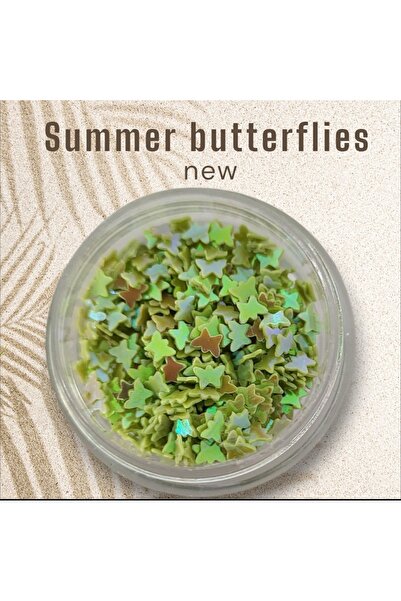 E-Unghii Butterfly sequins NO.11