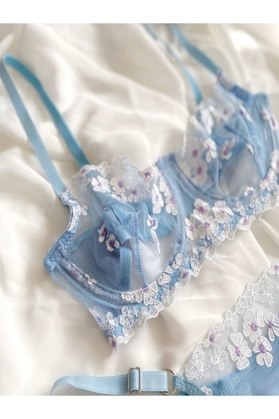 Dalliance Lingerie DANTEL BRODE SÜTYEN TAKIMI