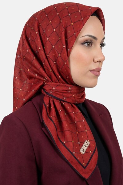 hadiora Women's Red Dot Patterned Stitched Writing Pad