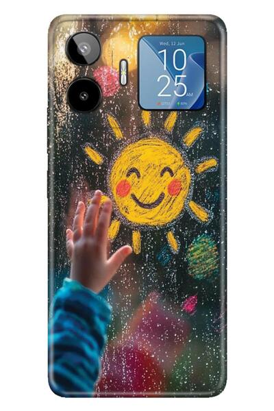 General Mobile GM 26 Pro (G903) Kılıf Sunshine Temalı Desenli Darbe Emici Sil...