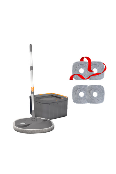 Homeaid Humeid Magic Mop Upgraded Version (Double Offer) - with Microfiber Cl...