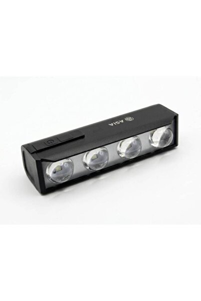 Asia MX 690 1600lm USB Şarjlı Bisiklet Ön Far Aydınlatma