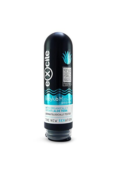 excıte BodyLub Τζελ Μασάζ Αυθεντική Αλόη Βέρα 200 ml