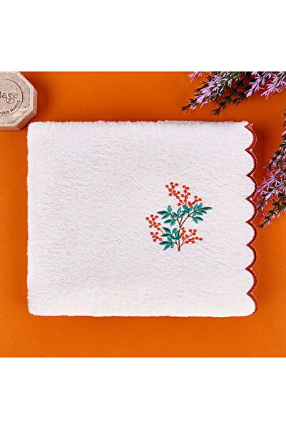 LC Waikiki Nevavm Farkıyla Soft Urban Delight Onda Face Towel - Ecru / Brown ...