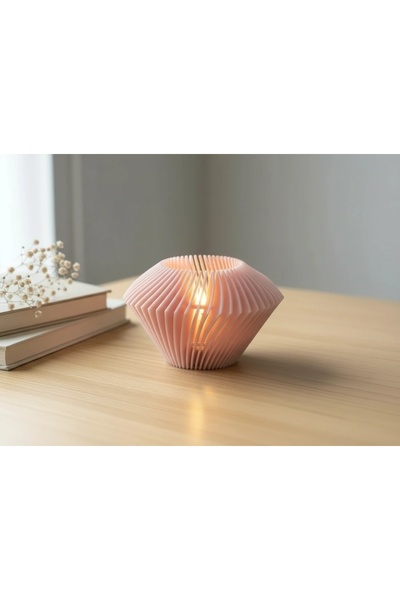 OEM Mini Decorative Ambient Lamp, 3D Printed, Geometric Design