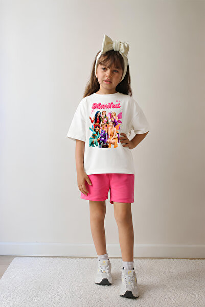Belya Kids Wear Set de îmbrăcăminte pentru fete, model oversize, Belya Kids D...