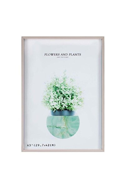 OEM Decorative photo frame, Silver, 29.7 x 42, Plastic, wall/table, memories ...