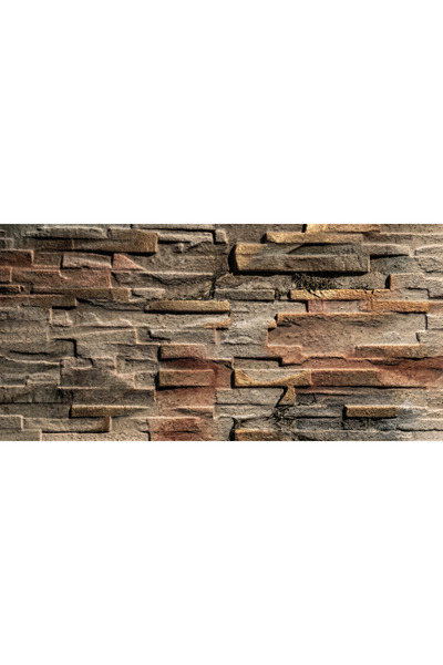 Süsköşe Altın-Bronz Renkli Kırık Taş Desenli Duvar Paneli 100*50 cm 4 adet (2...
