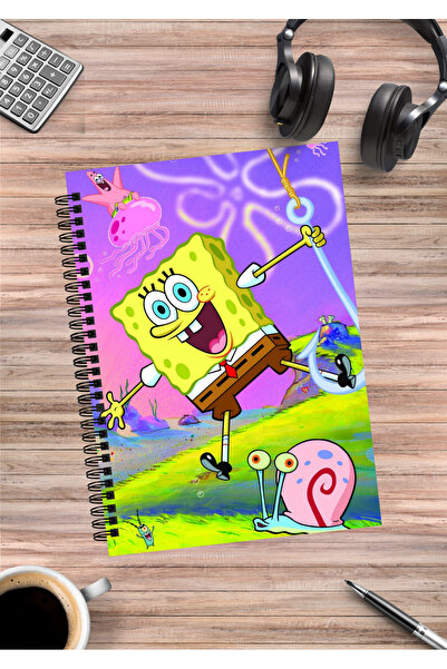 mertfigur SpongeBob anime spiralna sveska A5 (50 listova)