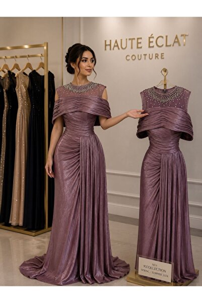liyan fashion Carnkle Evening Gown