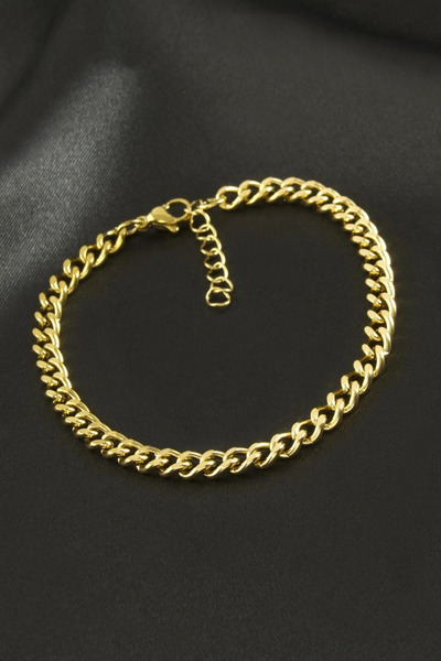 Eco Lounge Flat Chain Luxury Steel Bracelet