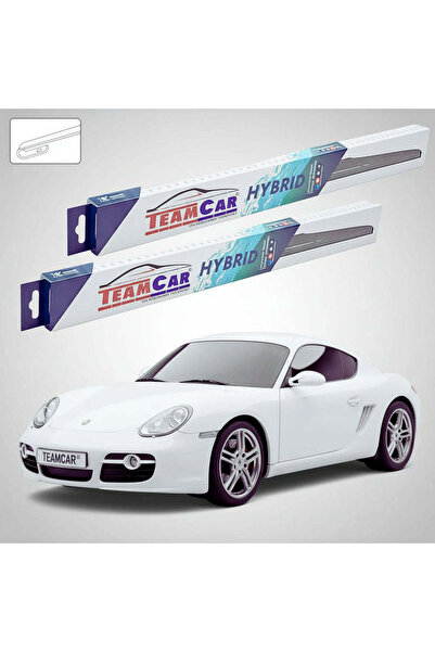 TEAMCAR Ștergătoare Porsche Cayman 987C 2005-2012 |   Set frontal hibrid – Te...