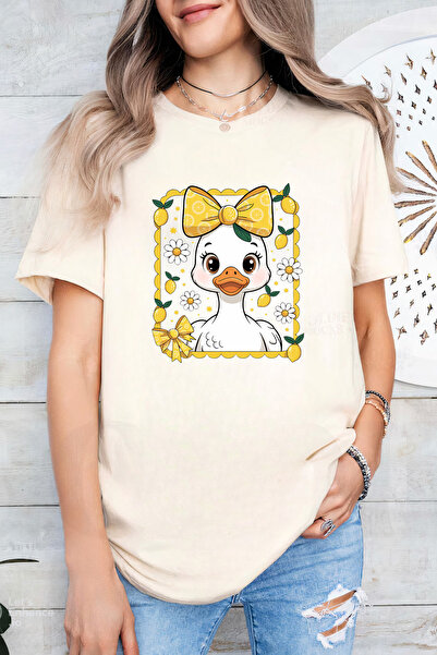 Sarah's Boutique Women's T-shirt – 100% cotton – Duckie Frame