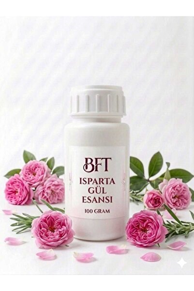 ESANSİ BFT Isparta Gül Yağı %100 Saf ve Yoğun Kalıcı Parfüm 100 GR