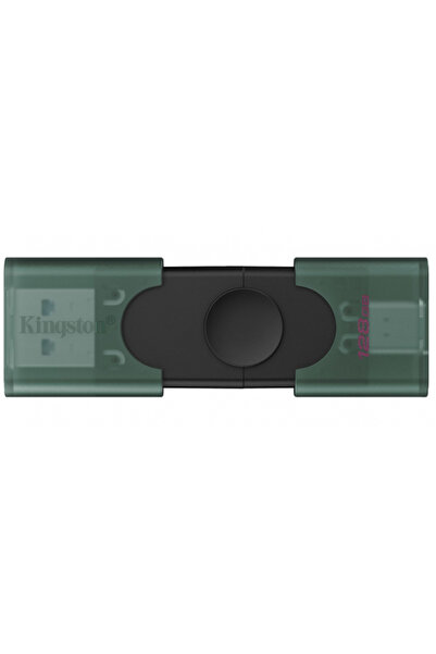 Kingston USB-A 3.2 / USB-C Duo Εξωτερική Μονάδα Αποθήκευσης, 128Gb DTDEG2/128GB