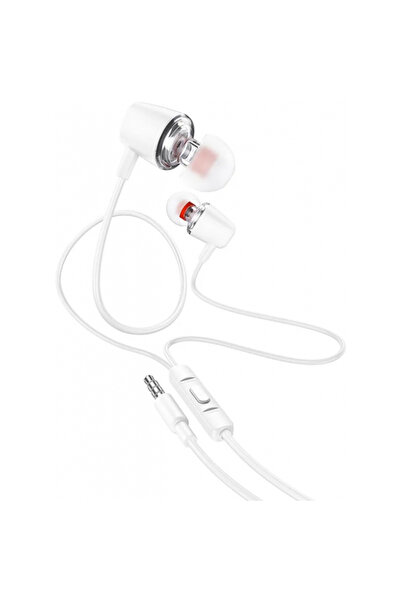 Hoco Handsfree 3.5mm M107, Alb