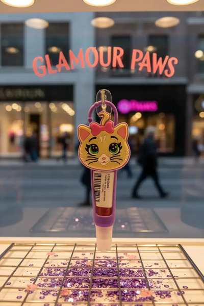 Miniso Purgel Lip Gloss with Big Cat Figure – Ultra Shiny Lip Gloss