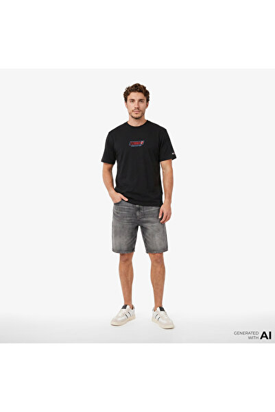 Tommy Hilfiger Lifestyle Erkek Mavi Şort