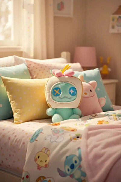 Miniso لعبة ديزني ليلو وستيتش المحشوة المرخصة مقاس 23 سم - تصميم ناعم جدًا من...