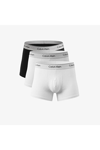 Calvin Klein Trunk 3'lü Erkek Gri Boxer