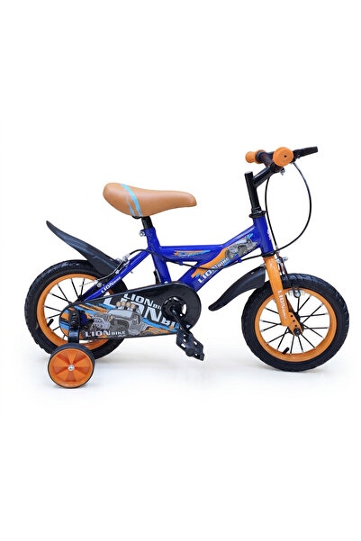 stars pearl دراجة لايون بايك (Lion Bike) هوائية للأطفال مقاس 12 إنش - لون أزر...