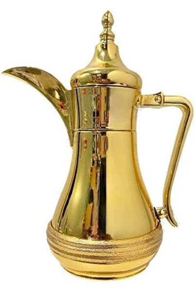 Generic Al Saif Royof Thermal Coffee and Tea Pot, 0.35 Liter Capacity, Gold C...