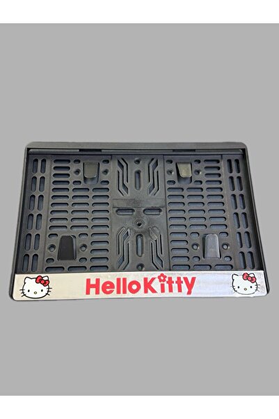 OTO SÜSLEN İSTANBUL Motosiklet Plakalık Hello Kitty Metaliza