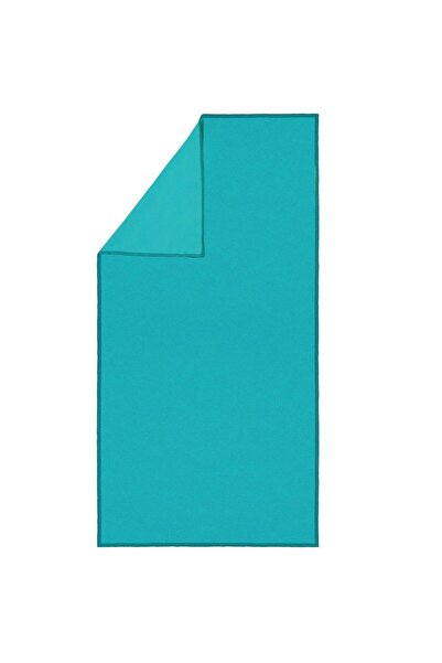 SERSIMO Microfiber towel, quick-drying, with carrying case, 180x100 cm, turqu...