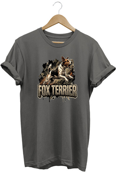 WİDİ Unisex Basset Hound Printed T-Shirt - Hunter Dogs Series Crew Neck Cotto...