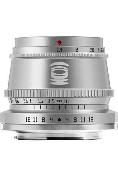 TTArtisan Obiectiv Manual 35mm F1.4 APS-C, L-mount, Silver